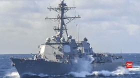 VIDEO: Kapal Perang AS Masuk LCS, China Protes