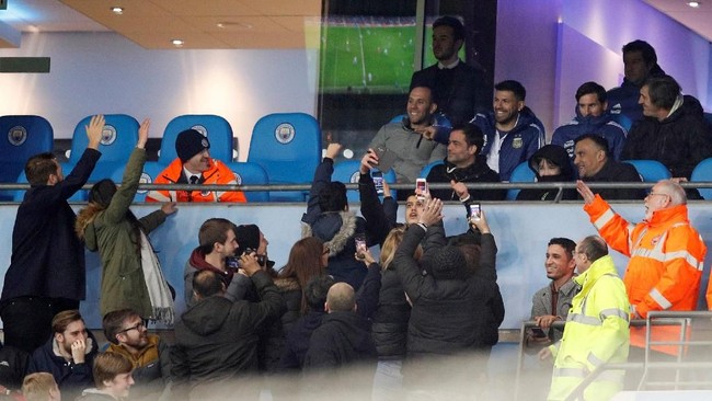 FOTO: Timnas Argentina Kalahkan Italia Tanpa Lionel Messi