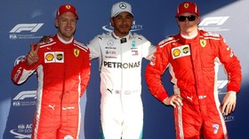Hamilton Rebut Pole GP Australia, Kalahkan Duo Ferrari