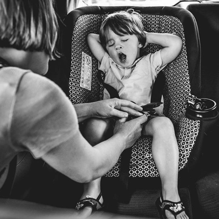 <p>Ingat kapan pertama kali Bunda atau Ayah memakaikan car seat si kecil? (Foto: Instagram/ @stephwoodwardphotos)  </p>