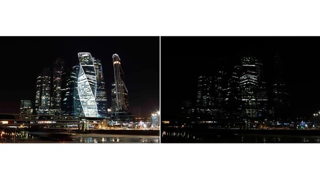 FOTO: Ketika Dunia Meredup saat Earth Hour 2018
