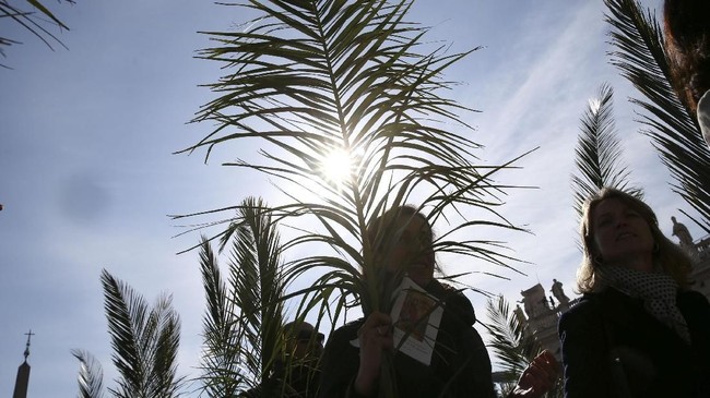 Foto Semarak Perayaan Minggu Palma Di Seluruh Dunia
