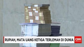 Rupiah, Mata Uang Ketiga Terlemah Di Dunia