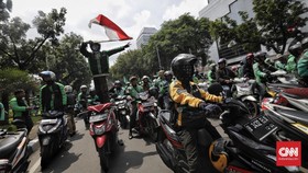 Ojek Online Kembali Demo, Masih Tuntut Tarif dan Payung Hukum