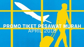 INFOGRAFIS: Promo Tiket Pesawat Murah April 2018