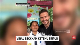 VIDEO: Akrab dengan Beckham, Siswi Asal Semarang Bikin Iri