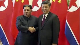 Kim Jong Un dan Presiden China Xi Jinping Bertemu di Beijing