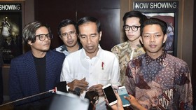 Nonton 'Yowis Ben,' Jokowi Minta Perfilman Libatkan Siswa SMK