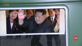 VIDEO: Mengintip Kereta 'Misteri' Kim Jong Un