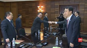 VIDEO: Detik-Detik Penetapan Tanggal Pertemuan Kim-Moon