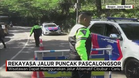 Ruas Jalan Gunung Mas Puncak - Ciloto Ditutup