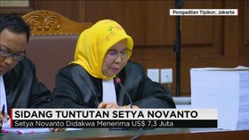 Setya Novanto Didakwa Menerima US$ 7,3 Juta