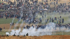 Israel Sebar Poster Larang Warga Palestina Dekati Perbatasan
