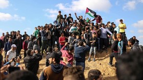 Warga Palestina dan Arab Israel Unjuk Rasa Tentang UU Yahudi