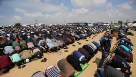 Kekerasan Israel Tak Ganggu Aksi Perkemahan Palestina di Gaza