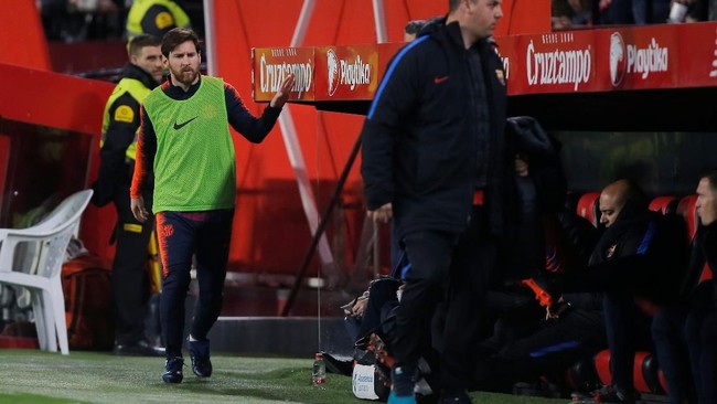 Barcelona mungkin akan menyimpan Lionel Messi pada laga lawan Celta Vigo dalam rangka persiapan menghadapi final Copa del Rey.