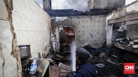 Kebakaran di Bidara Cina Padam, 40 Rumah Hangus