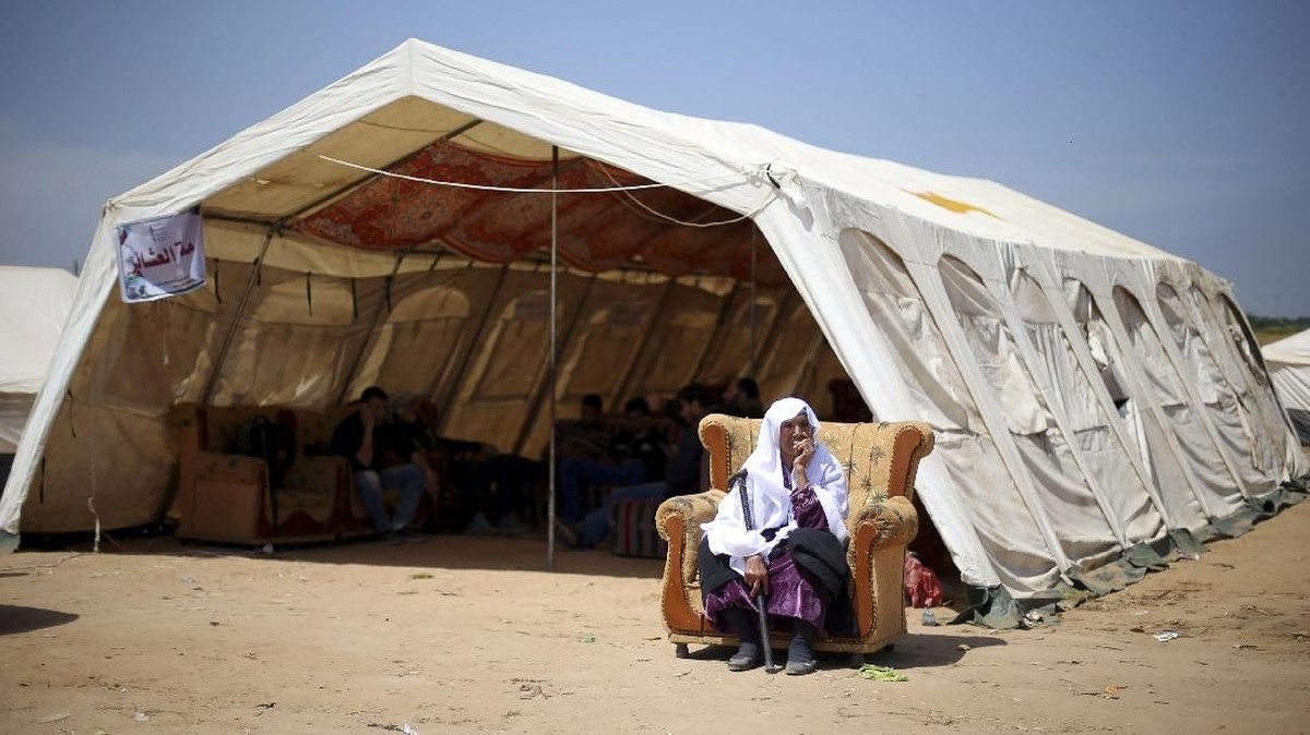 FOTO: Kemah Perlawanan di Gaza