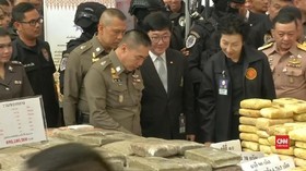 VIDEO: Thailand Sita Kristal Sabu Senilai Rp308 Miliar