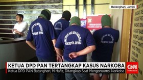 Ketua DPD Batanghari Ditangkap Usai Pesta Sabu
