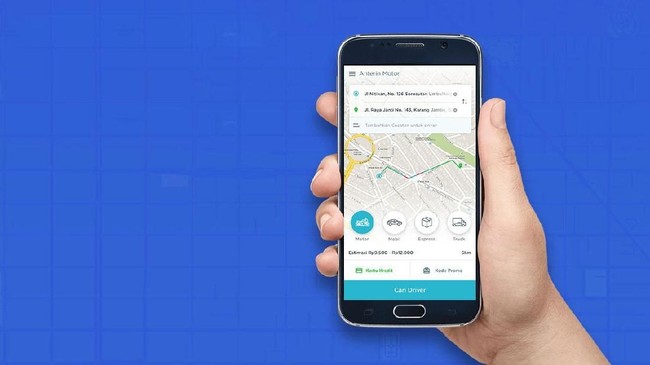Aplikasi anyar Anterin muncul di tengah maraknya migrasi pengemudi Uber ke Grab dan Gojek.