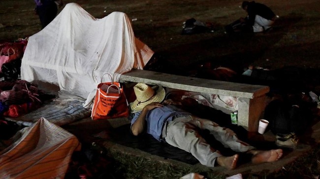 FOTO: Kehidupan Imigran yang Terdampar di Meksiko