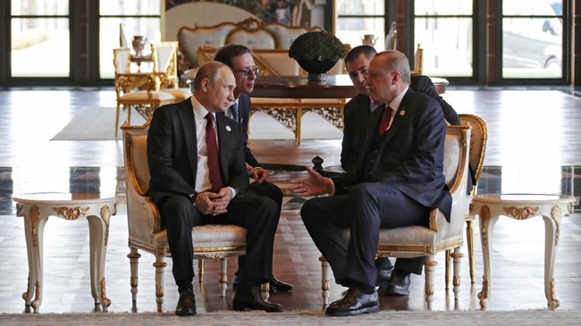 Presiden Turki, Recep Tayyip Erdogan mengajak Presiden Rusia, Vladimir Putin untuk bekerja sama mengembangkan rudal generasi terbaru S-500.