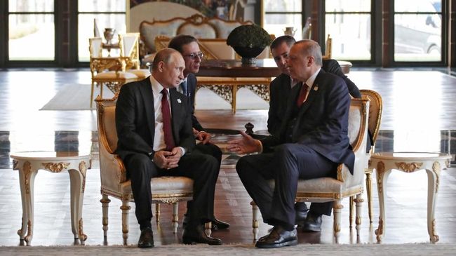 Putin Dan Erdogan Serukan Perdamaian Armenia Azerbaijan