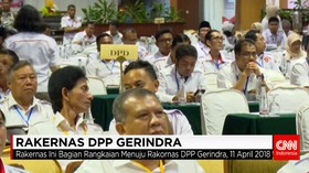 Rangkaian Acara Menuju Rakornas DPP Gerindra