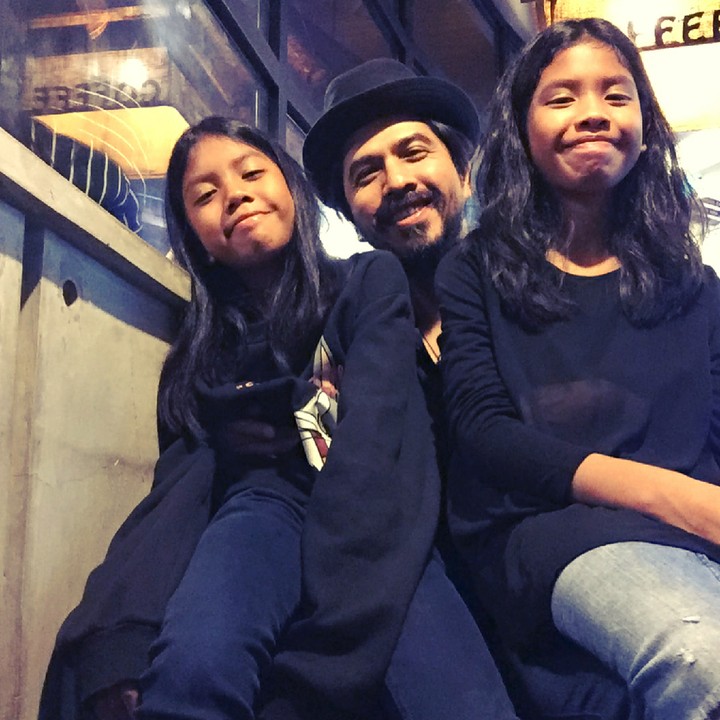 <p>Ini Ayah Ariyo bersama Jaimie dan Sabine Wahab. (Foto: Instagram/ariyowahab)</p>