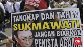 Aksi 64 Membubarkan Diri usai Minta Sukmawati Bertobat