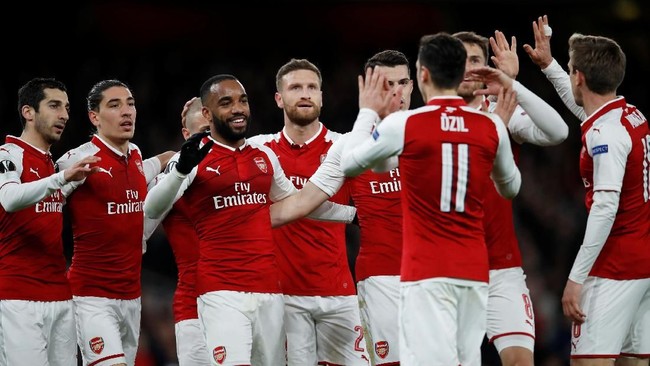 Arsenal akan berduel lawan Atletico Madrid di leg pertama semifinal Liga Europa. Berikut tujuh fakta menarik jelang duel tersebut.