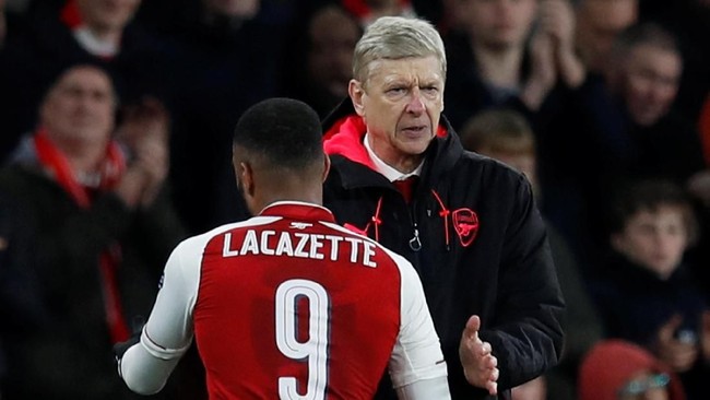 Manajer Arsenal, Arsene Wenger, ingin timnya tetap fokus di leg kedua meski menang telak 4-1 atas CSKA Moskow di leg pertama perempat final Liga Europa.