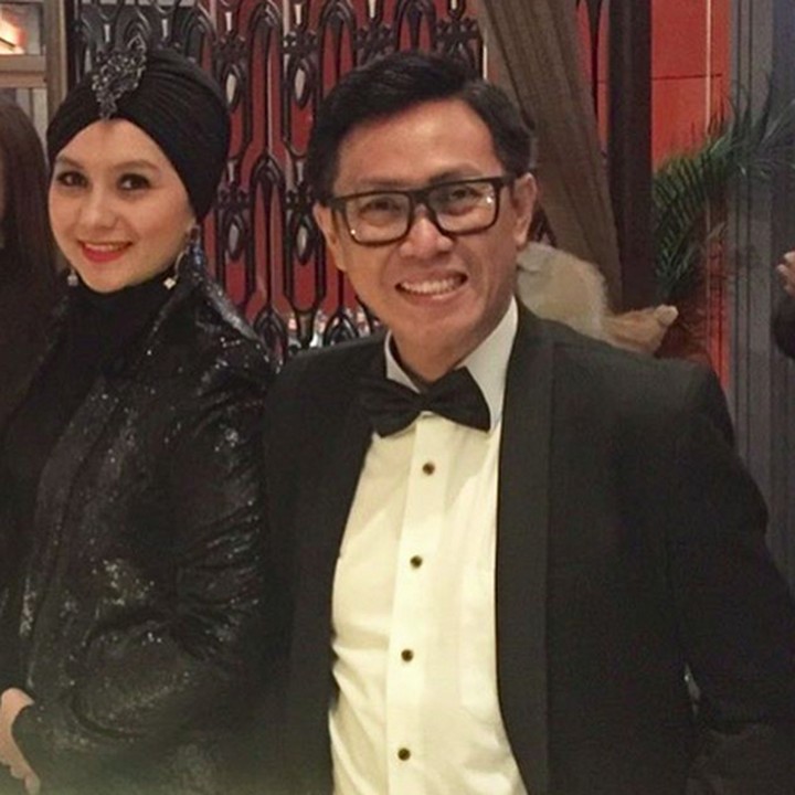 <p>Kompak pakai busana bernuansa hitam. (Foto: Instagram/ @ekopatriosuper)  </p>