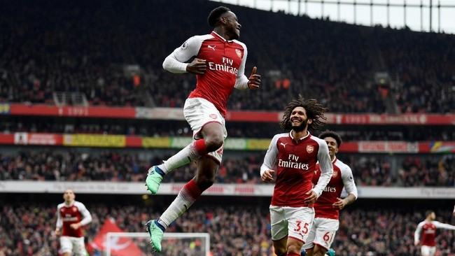 Arsenal berhasil mengamankan laga kandang usai mengalahkan Southampton 3-2 pada lanjutan Liga Inggris di Stadion Emirates, London, Minggu (8/4).