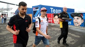 Trek Tak Rata, Marquez Jatuh di Latihan Bebas MotoGP Amerika