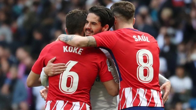 FOTO: Real Madrid Ditahan Imbang Atletico