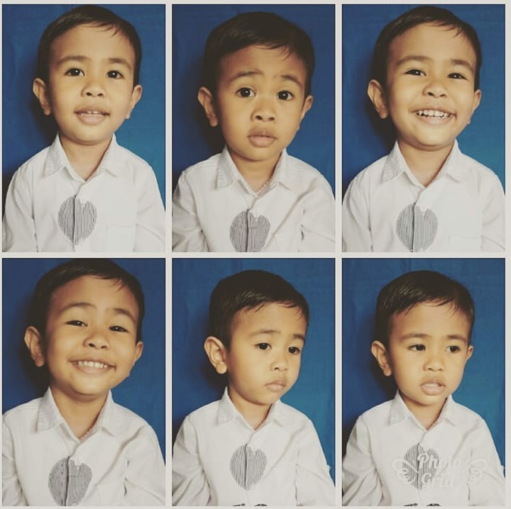 <p>Mana ekspresi si jagoan cilik ini yang 'mendingan', Bun? (Foto: Instagram/ @rida_momyadra)</p>
