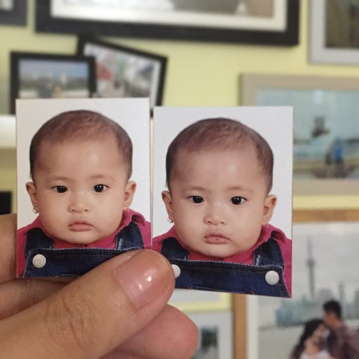 <p>Walau masih bayi, bisa kok disuruh pose untuk pas foto. Hi-hi-hi. (Foto: Instagram/ @hildayusufsetiawan)</p>