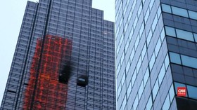 VIDEO: Trump Tower Terbakar, Satu Orang Tewas