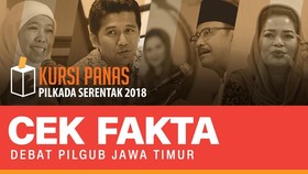 Cek Fakta Debat Kedua Pilgub Jatim