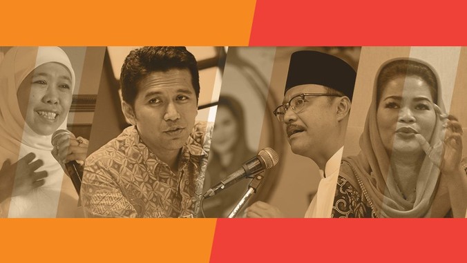CNN Indonesia.com melaporkan jalannya debat kedua pemilihan gubernur Jawa Timur yang berlangsung di Dyandra Convention Center, Surabaya.