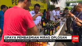 Polisi: 82 Orang Tewas Akibat Meminum Miras Oplosan