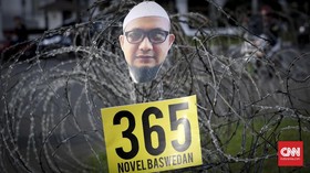 'Kasus Novel Baswedan Kerikil di Sepatu Jokowi di Pilpres'