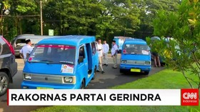 PARTAI KOALISI HADIRI RAKORNAS PARTAI GERINDRA