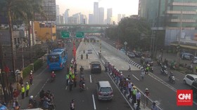 Underpass Diujicoba, Macet di Mampang Terurai