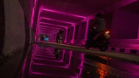 FOTO: Uji Coba Underpass Mampang