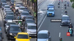 VIDEO: Underpass Mampang Urai Kemacetan