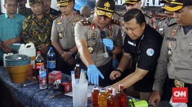 Miras Oplosan Cicalengka Diracik di Bungker