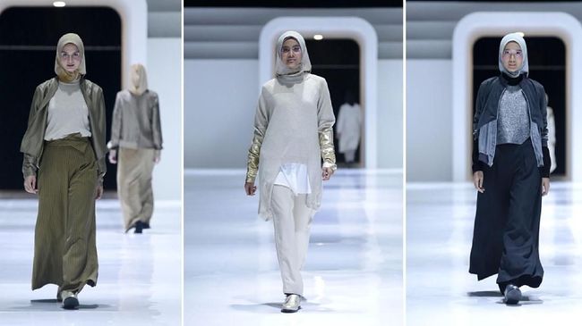 Label L.tru merilis koleksi terbarunya yang mengusung tren busana olahraga, atau 'sporty' lewat jaket dan celana longgar.